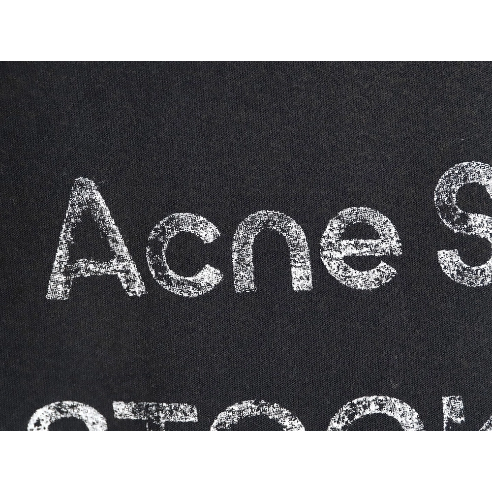 Acne Studios 1996 Letter-Print Short-Sleeve T-Shirt,Acne Studios
