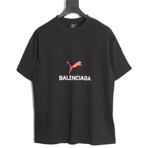Balenciaga PUMA Collaboration Printed Short-Sleeve T-Shirt TSK1,Balenciaga