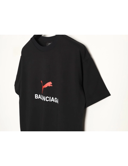 Balenciaga PUMA Collaboration Printed Short-Sleeve T-Shirt TSK1,Balenciaga