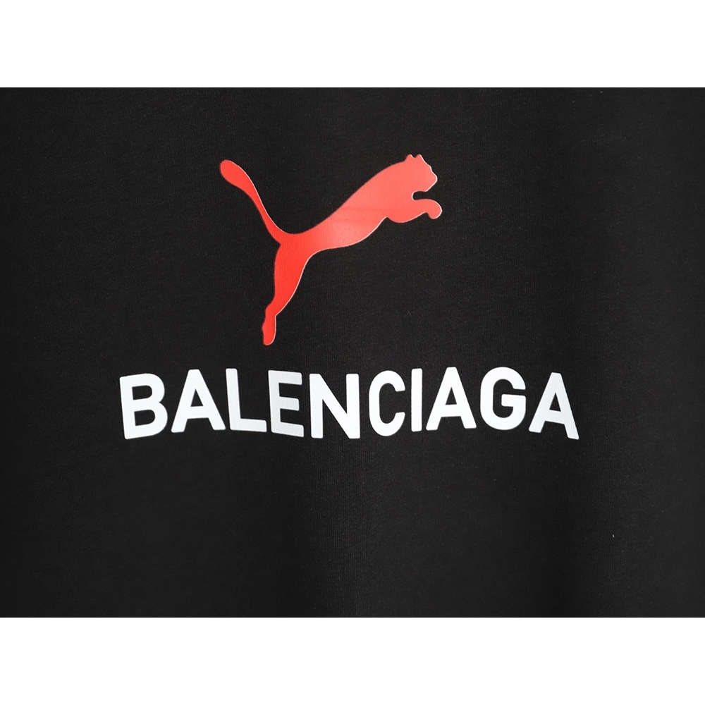 Balenciaga PUMA Collaboration Printed Short-Sleeve T-Shirt TSK1,Balenciaga