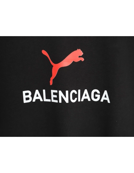 Balenciaga PUMA Collaboration Printed Short-Sleeve T-Shirt TSK1,Balenciaga