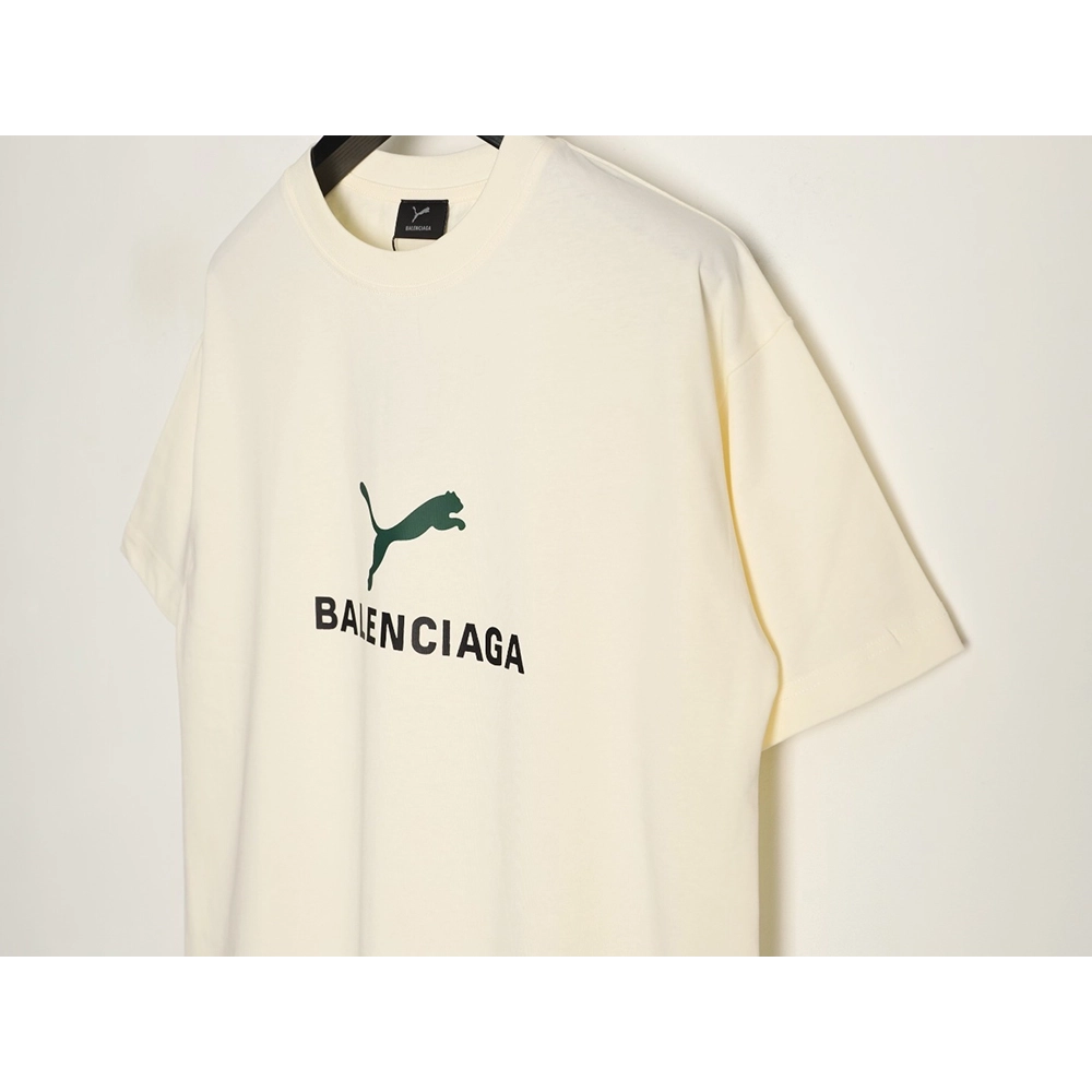 Balenciaga PUMA Collaboration Printed Short-Sleeve T-Shirt,Balenciaga