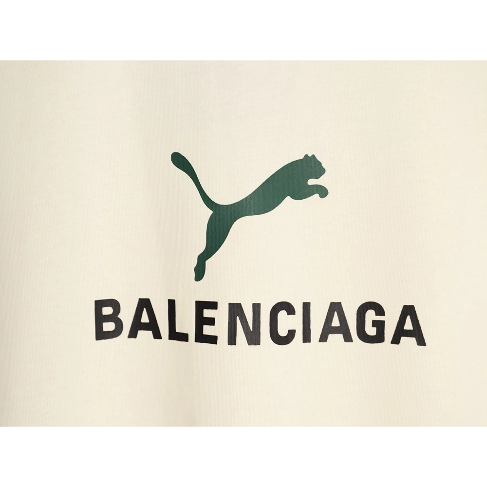 Balenciaga PUMA Collaboration Printed Short-Sleeve T-Shirt,Balenciaga