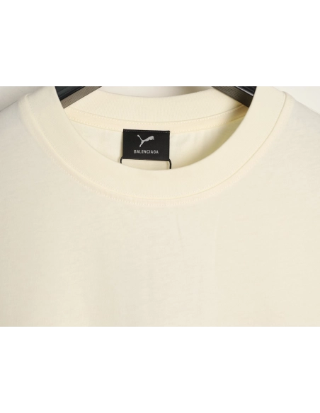 Balenciaga PUMA Collaboration Printed Short-Sleeve T-Shirt,Balenciaga