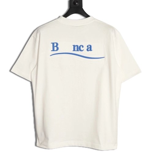 Balenciaga Cola Burnout Patch Embroidery Short-Sleeve T-Shirt,Balenciaga