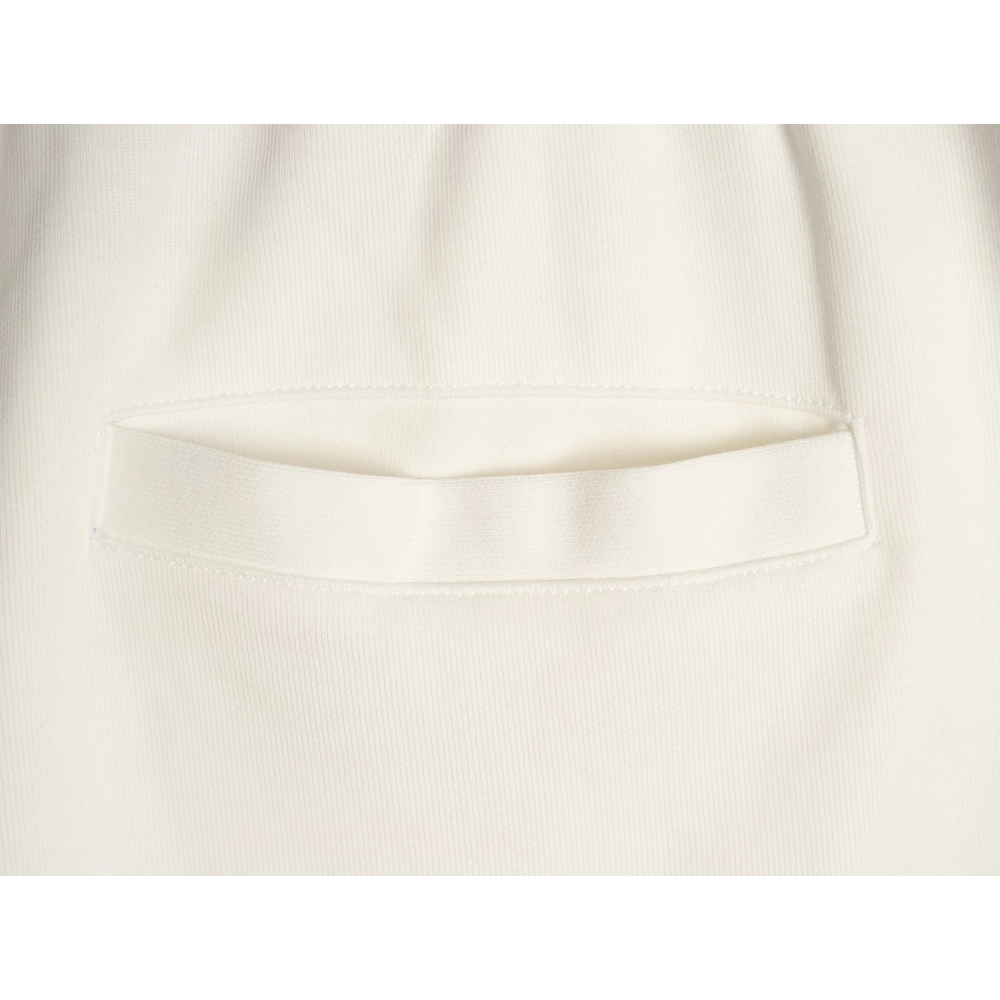 Burberry check-trimmed equestrian embroidered shorts,Burberry