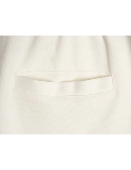 Burberry check-trimmed equestrian embroidered shorts,Burberry