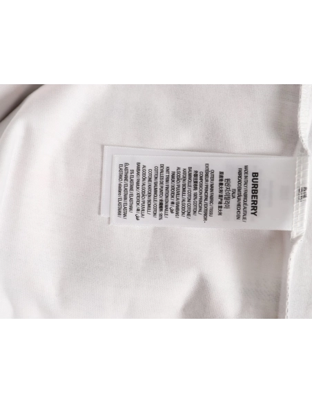 Burberry gradient blurred check print short-sleeved T-shirt,Burberry