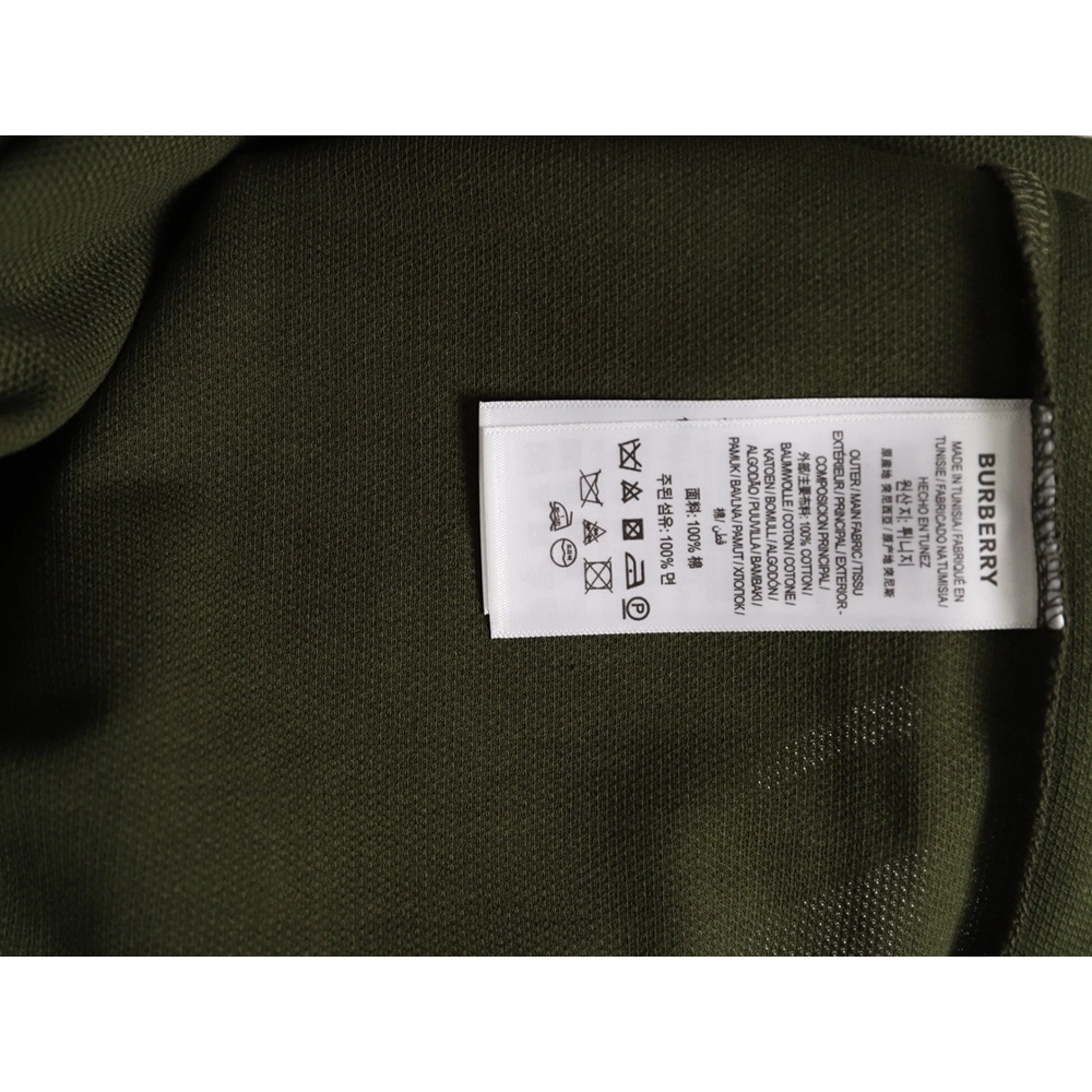 Burberry Battle Horse Embroidery Short-Sleeve Polo Shirt,Burberry