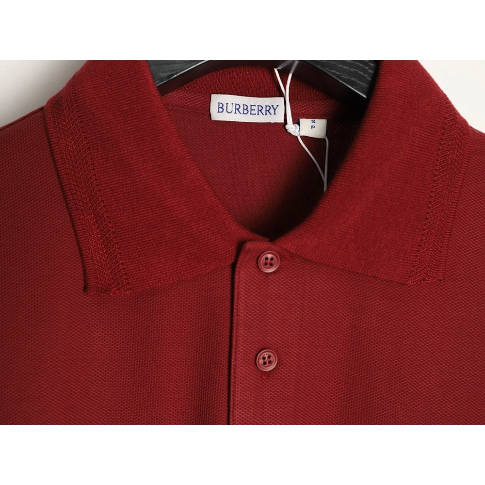 Burberry War Horse Plaid Access Control Short-Sleeve Polo Shirt,Burberry