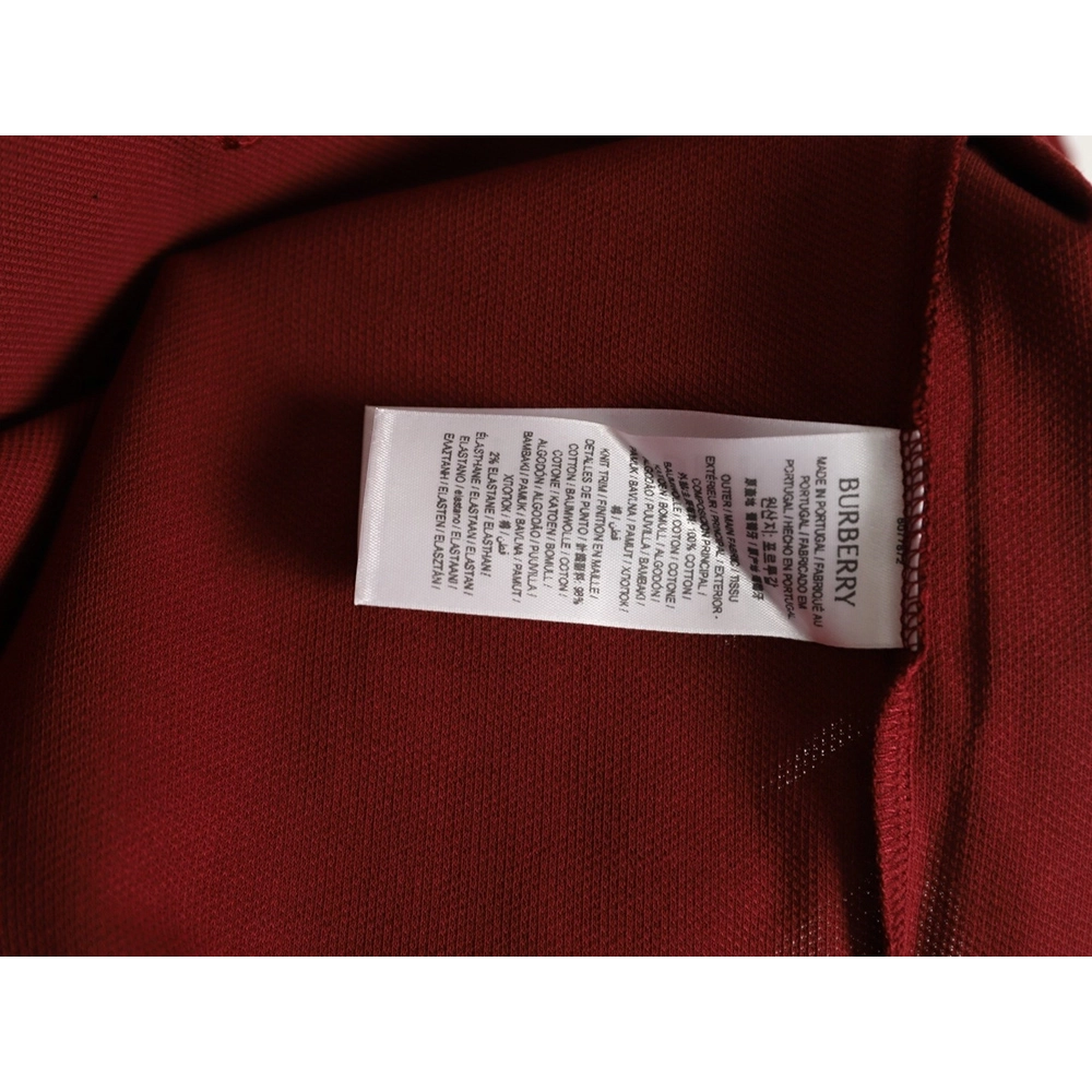 Burberry War Horse Plaid Access Control Short-Sleeve Polo Shirt,Burberry