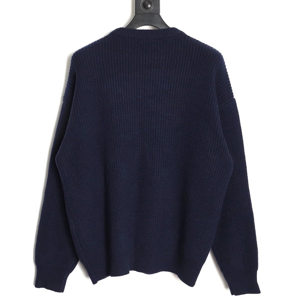 Celine Embroidered Letter Crew Neck Sweater,Celine