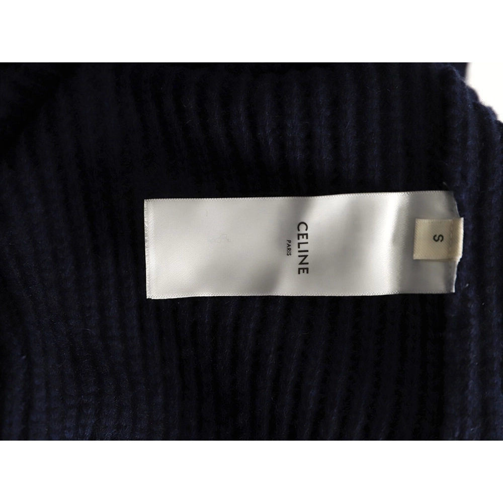 Celine Embroidered Letter Crew Neck Sweater,Celine