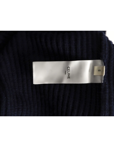 Celine Embroidered Letter Crew Neck Sweater,Celine