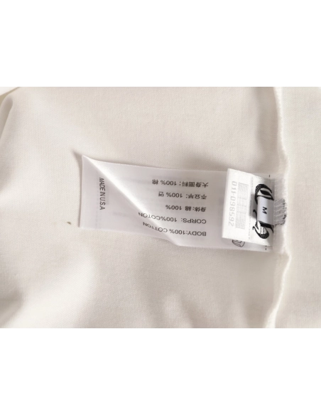 Chrome Hearts Horseshoe Cross Burnout Appliqu¨¦ Embroidered Ripped Short-Sleeve T-Shirt TSK1,Chrome Hearts