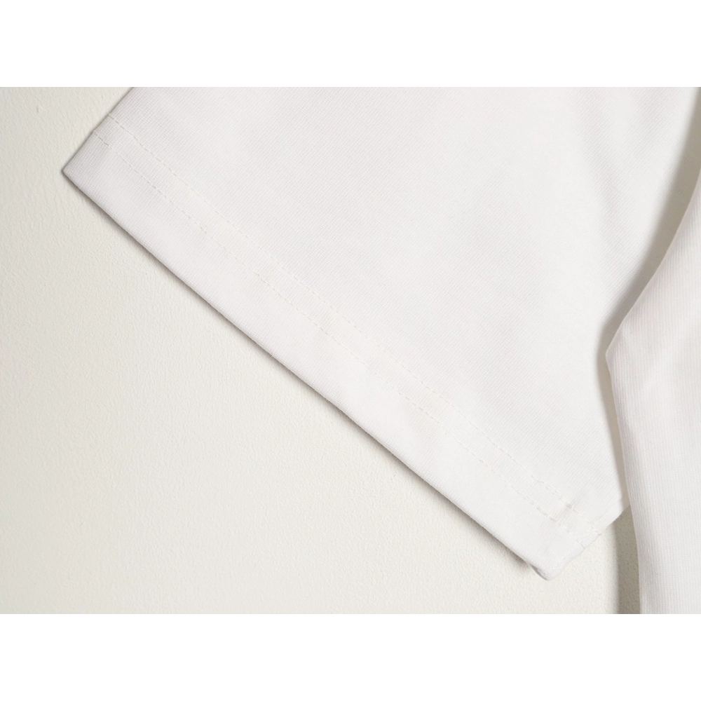 Chrome Hearts Appliqu¨¦ Embroidered Letter Hardware Cross Short-Sleeve T-Shirt,Chrome Hearts