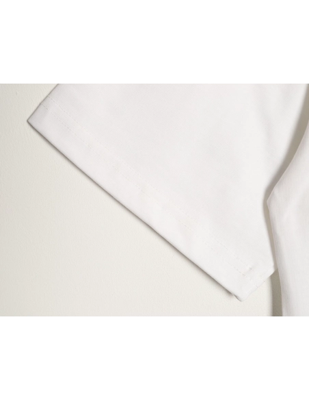 Chrome Hearts Appliqu¨¦ Embroidered Letter Hardware Cross Short-Sleeve T-Shirt,Chrome Hearts
