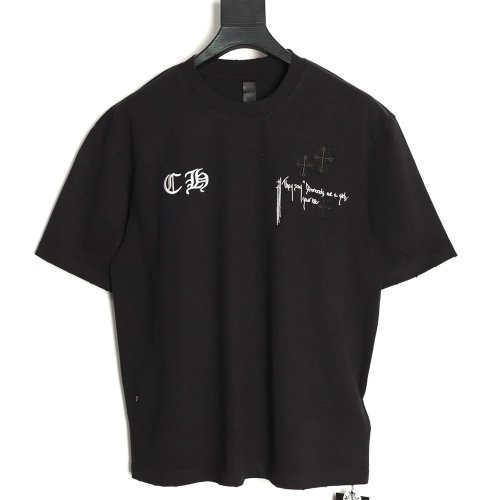 Chrome Hearts Back Patch Short-Sleeve T-Shirt TSK1,Chrome Hearts