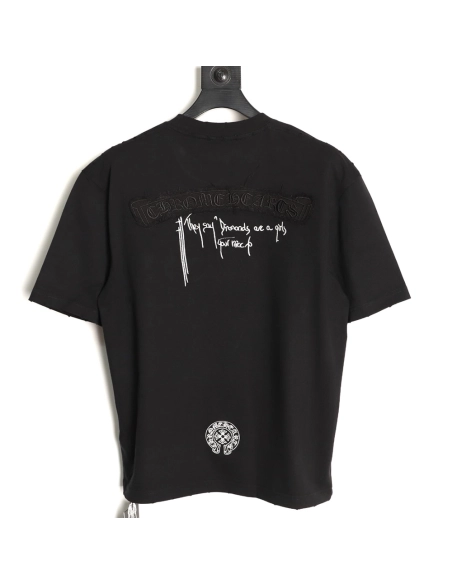 Chrome Hearts Back Patch Short-Sleeve T-Shirt TSK1,Chrome Hearts