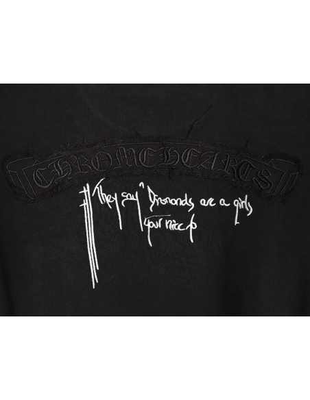 Chrome Hearts Back Patch Short-Sleeve T-Shirt TSK1,Chrome Hearts