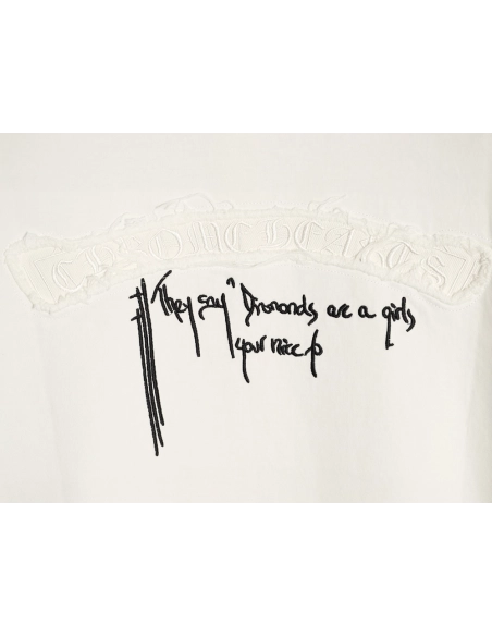 Chrome Hearts Back Patch Short-Sleeve T-Shirt,Chrome Hearts