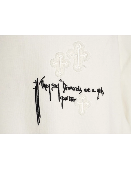 Chrome Hearts Back Patch Short-Sleeve T-Shirt,Chrome Hearts