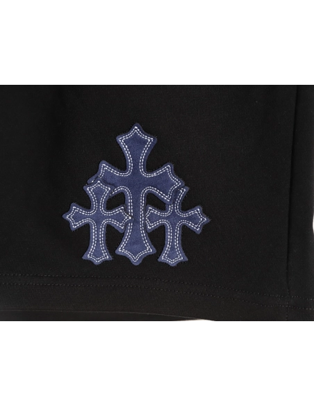 Chrome Hearts Cross Appliqu¨¦ Embroidered Shorts TSK1,Chrome Hearts
