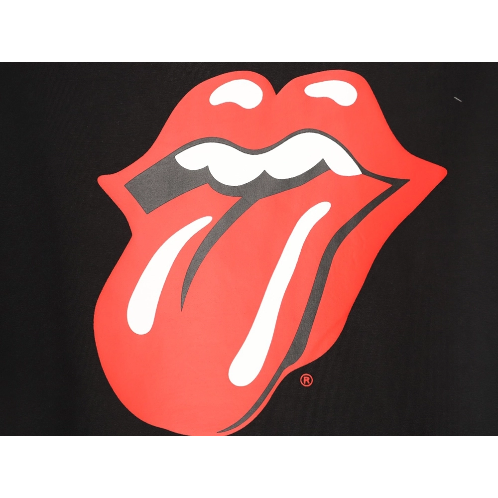 Chrome Hearts "Big Tongue" Print Short-Sleeve T-Shirt TSK1,Chrome Hearts