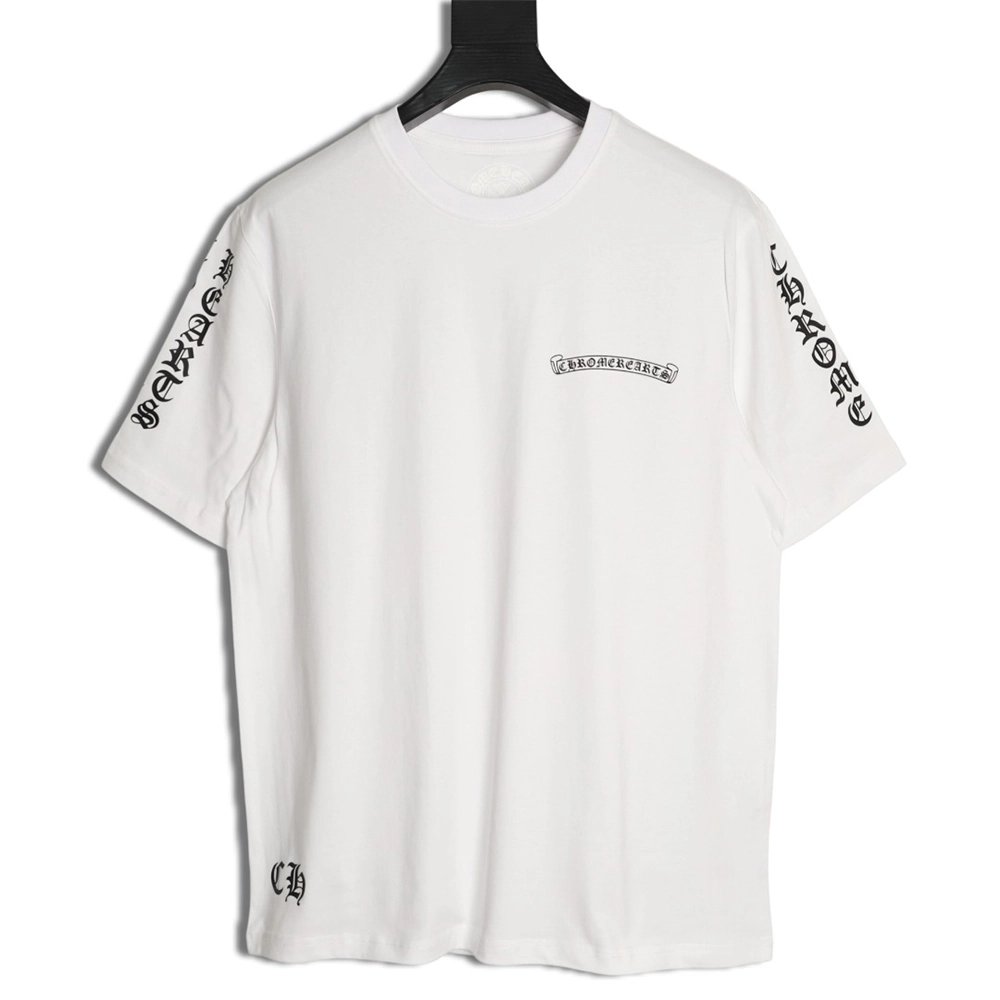Chrome Hearts "Big Tongue" Print Short-Sleeve T-Shirt,Chrome Hearts