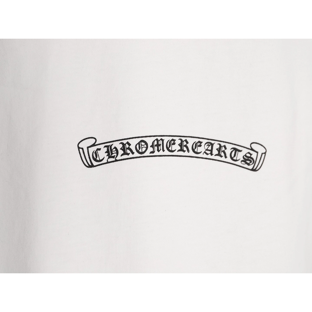 Chrome Hearts "Big Tongue" Print Short-Sleeve T-Shirt,Chrome Hearts