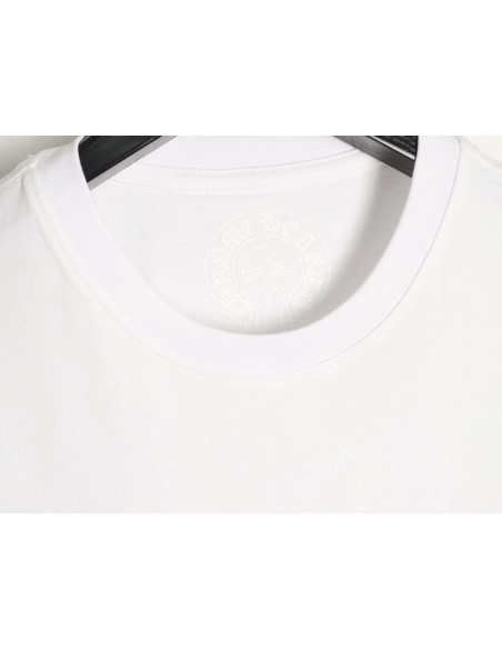 Chrome Hearts "Big Tongue" Print Short-Sleeve T-Shirt,Chrome Hearts