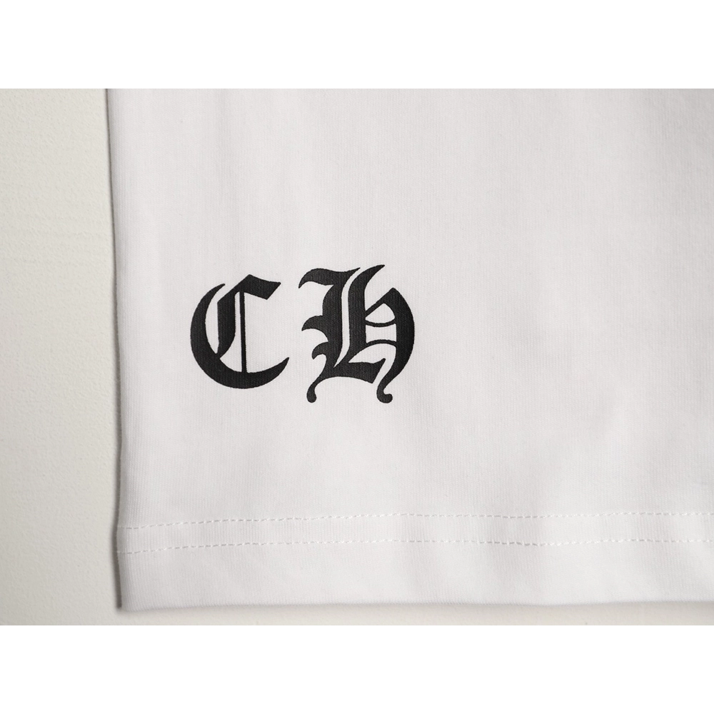 Chrome Hearts "Big Tongue" Print Short-Sleeve T-Shirt,Chrome Hearts