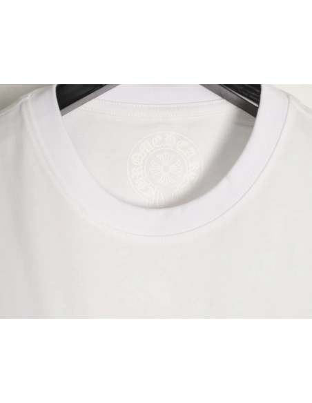 Chrome Hearts Sketch Cross Print Short-Sleeve T-Shirt,Chrome Hearts