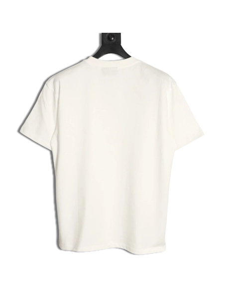 Drew House Line Smiley Face Print Crew Neck Short Sleeve T-Shirt,drew house