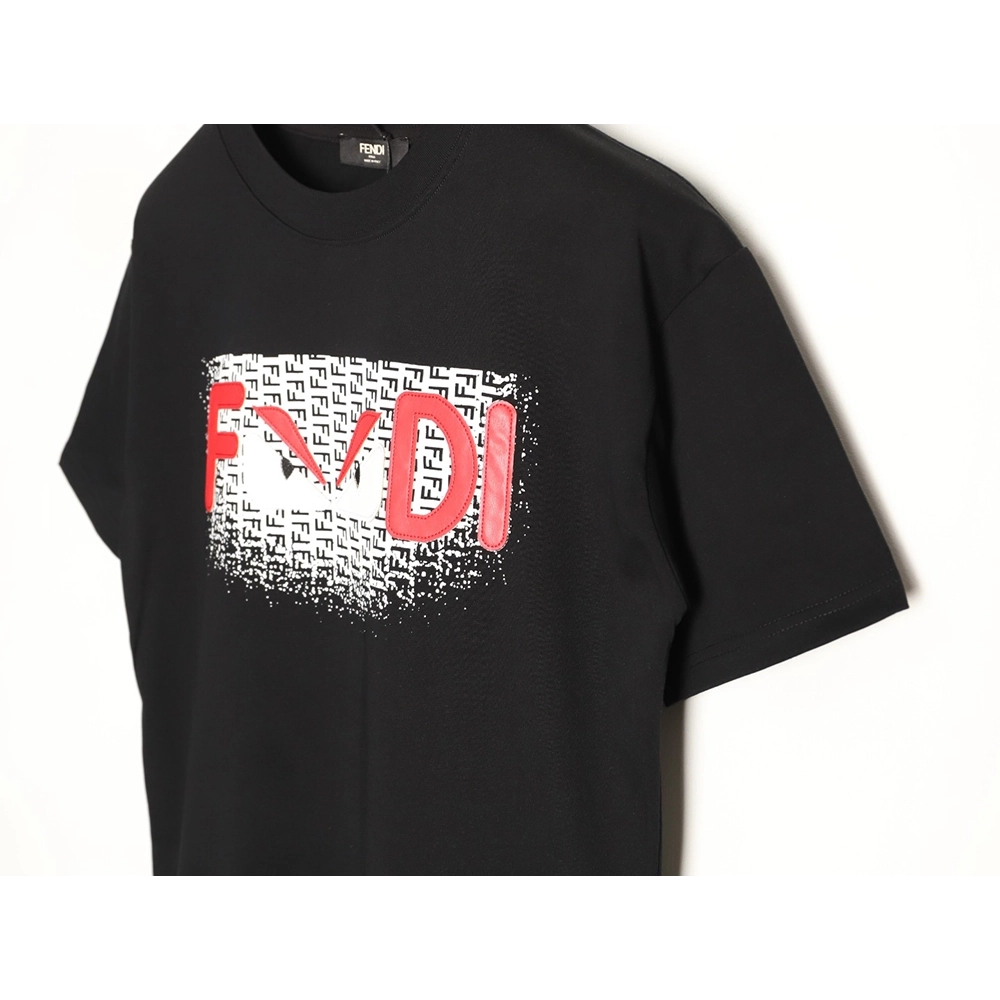 Fendi monster eye letter short-sleeved T-shirt TSK1,Fendi