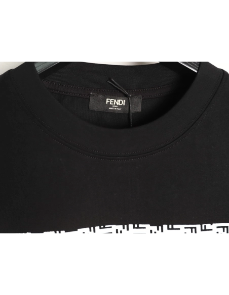 Fendi monster eye letter short-sleeved T-shirt TSK1,Fendi