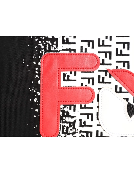 Fendi monster eye letter short-sleeved T-shirt TSK1,Fendi