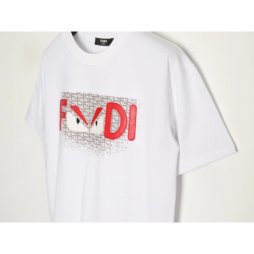 Fendi monster eye letter short-sleeved T-shirt,Fendi