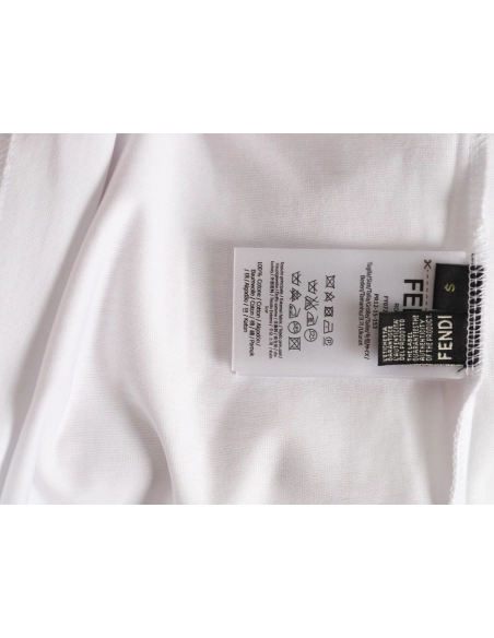 Fendi monster eye letter short-sleeved T-shirt,Fendi