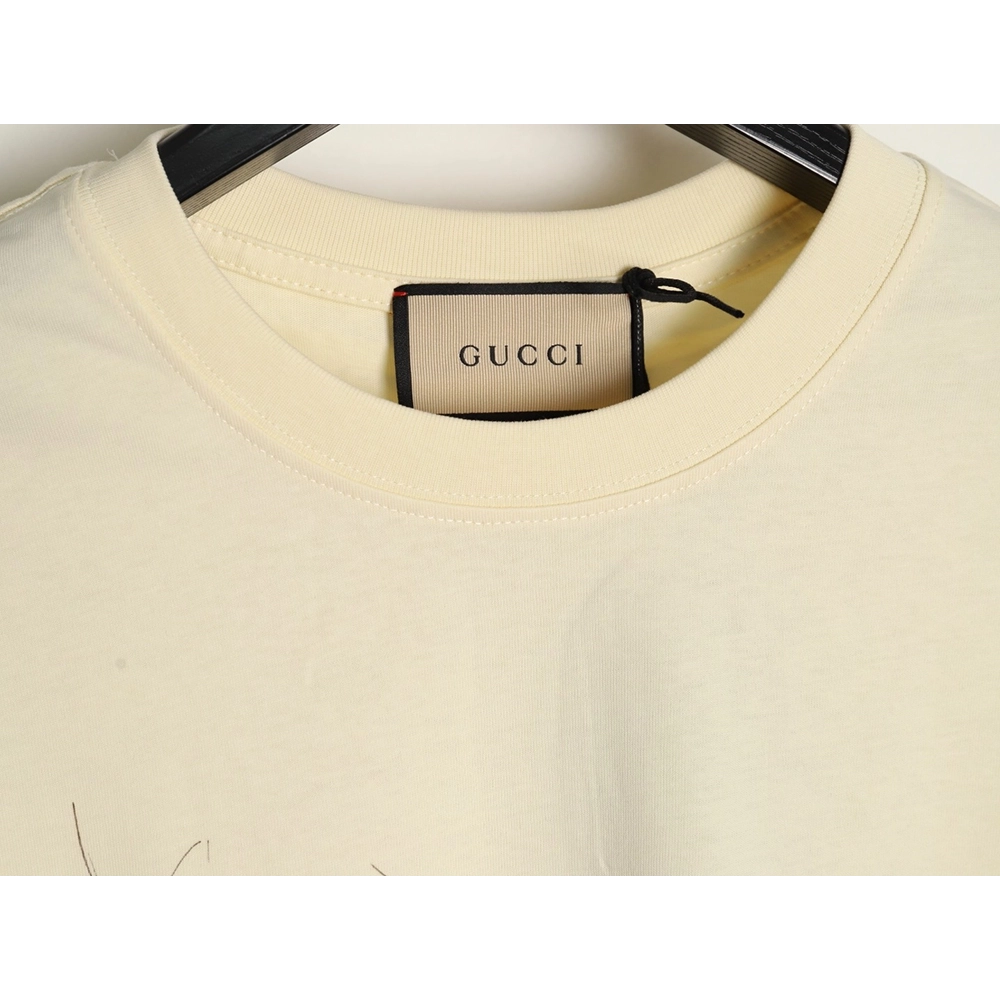 Gucci Sketch Puppy Short-Sleeve T-Shirt,Gucci