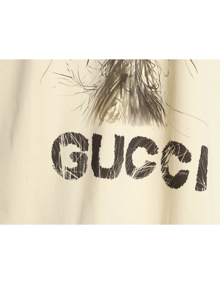 Gucci Sketch Puppy Short-Sleeve T-Shirt,Gucci