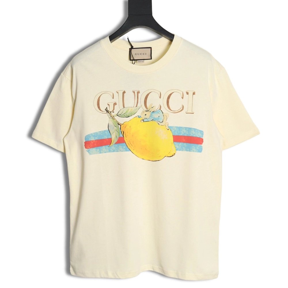 Gucci Peter Rabbit Crew-Neck Short-Sleeve T-Shirt,Gucci
