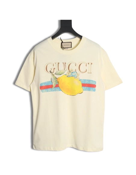 Gucci Peter Rabbit Crew-Neck Short-Sleeve T-Shirt,Gucci
