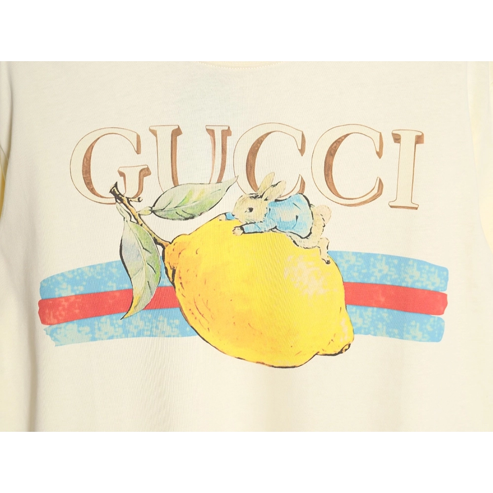 Gucci Peter Rabbit Crew-Neck Short-Sleeve T-Shirt,Gucci