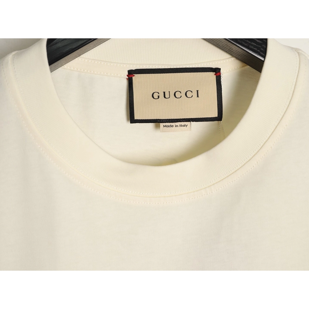 Gucci Floral Letter Print Short-Sleeve T-Shirt,Gucci