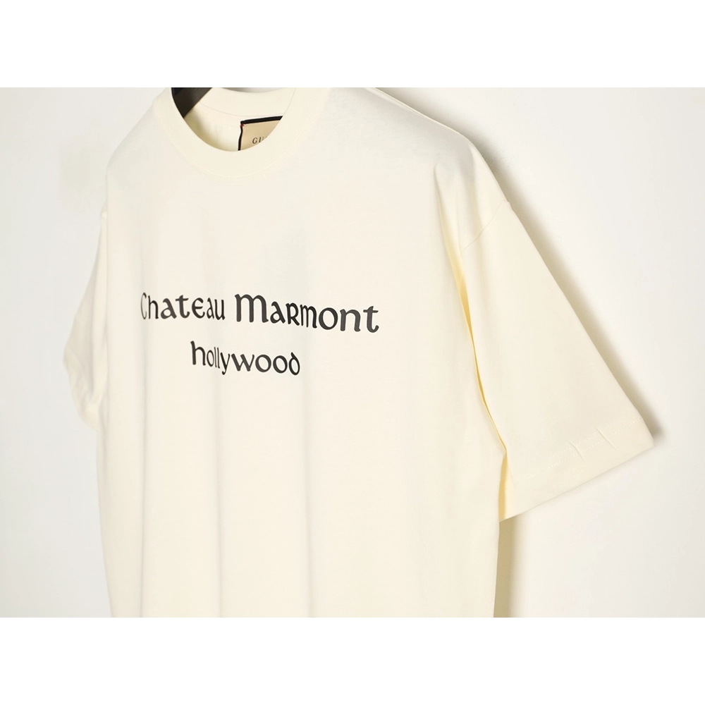 Gucci Floral Letter Print Short-Sleeve T-Shirt,Gucci