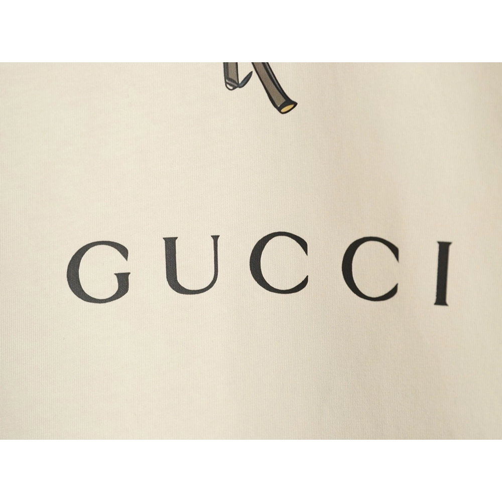 Gucci Floral Letter Print Short-Sleeve T-Shirt,Gucci