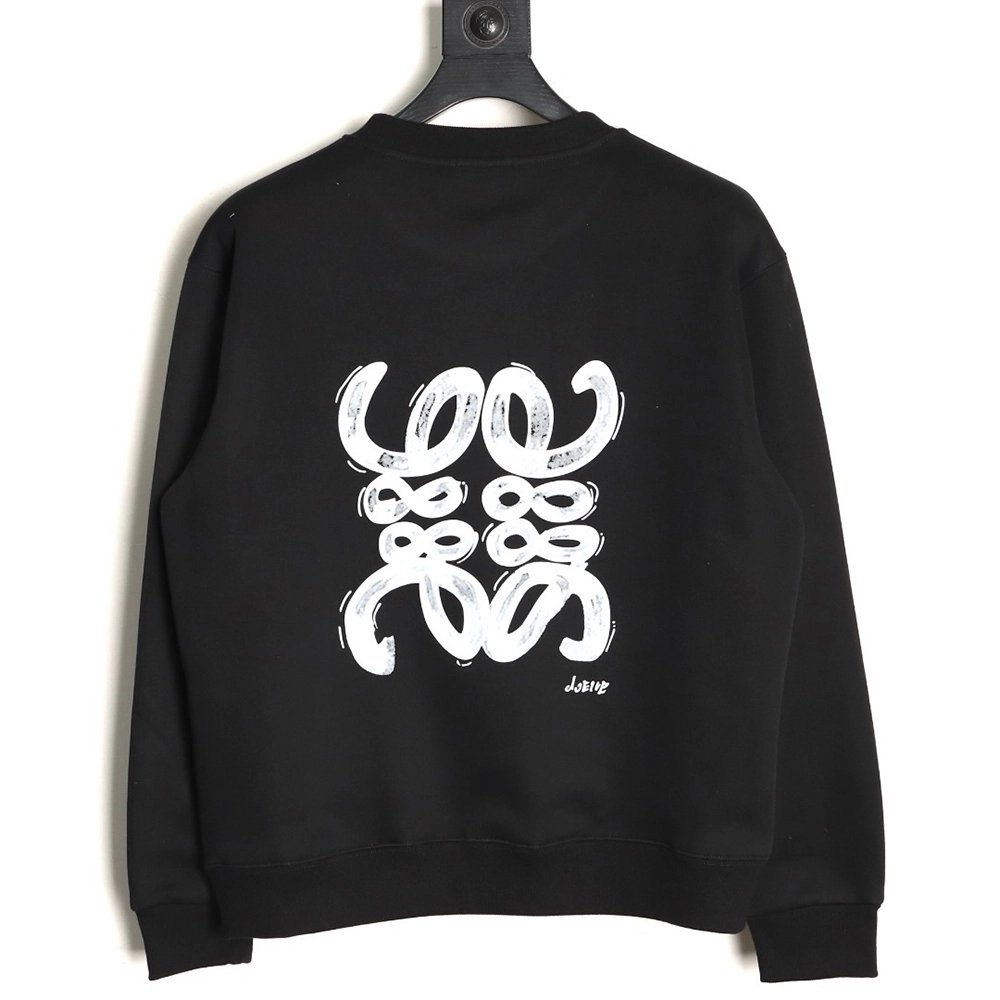 Loewe Chalk Crewneck Sweatshirt,Loewe