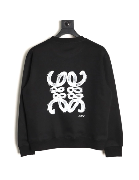 Loewe Chalk Crewneck Sweatshirt,Loewe