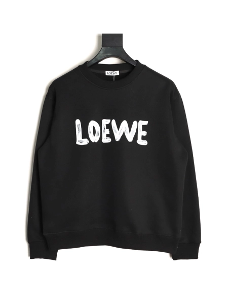 Loewe Chalk Crewneck Sweatshirt,Loewe